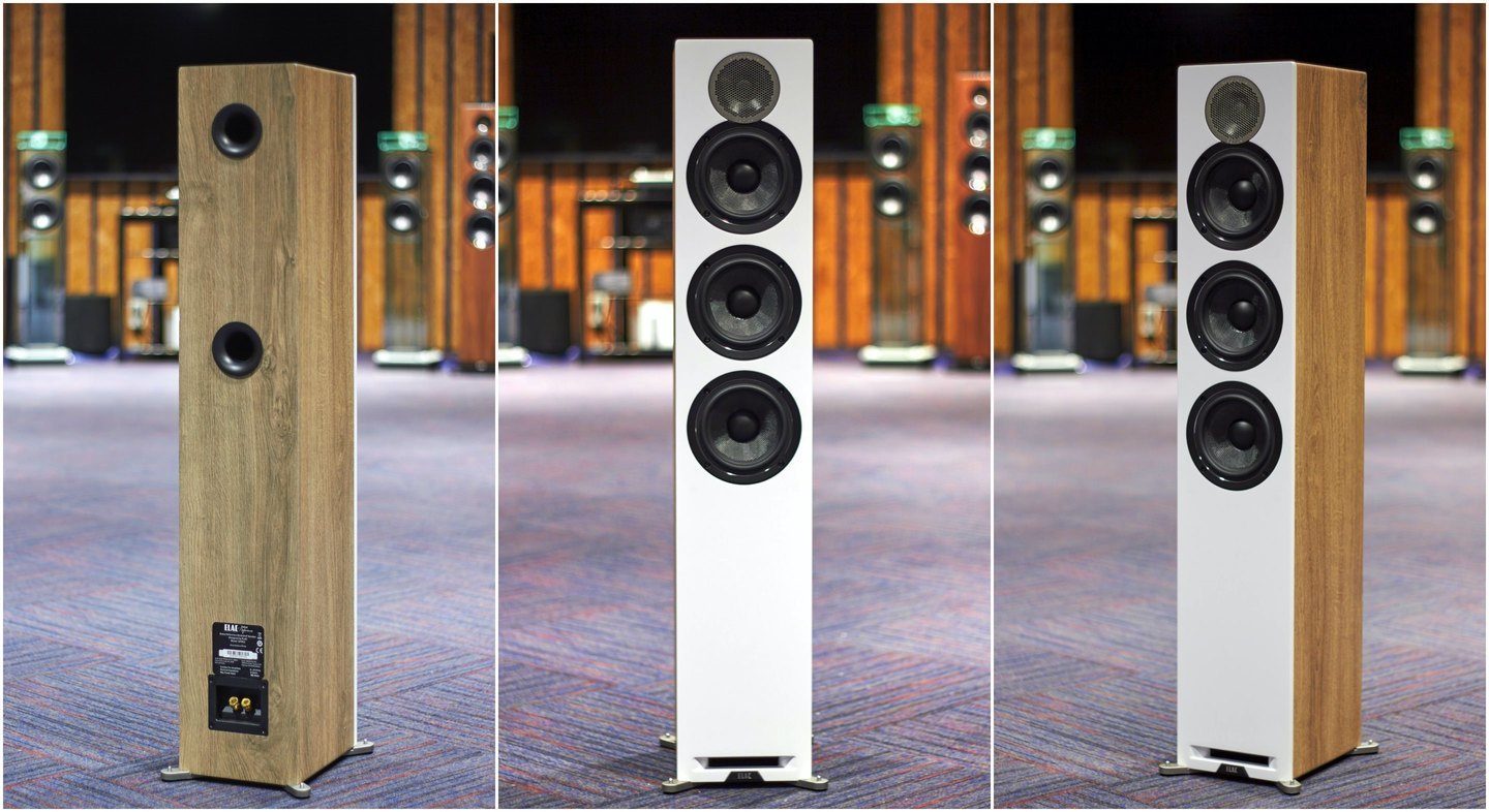 elac debut reference dfr52 floorstanding speakers review